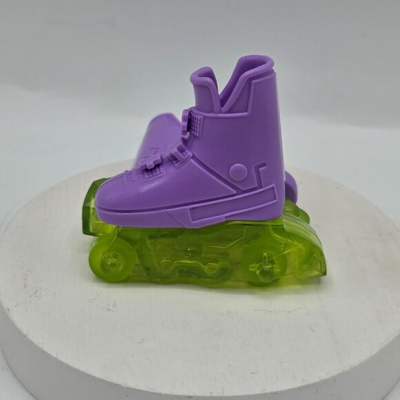 Barbie Purple & Neon Green Roller Blades For Dolls - Picture 2 of 5